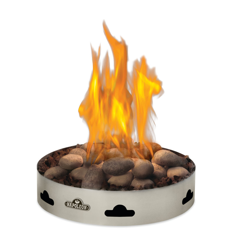 Napoleon PatioFlame Stainless Steel Propane/Natural Gas Fire Ring Wayfair